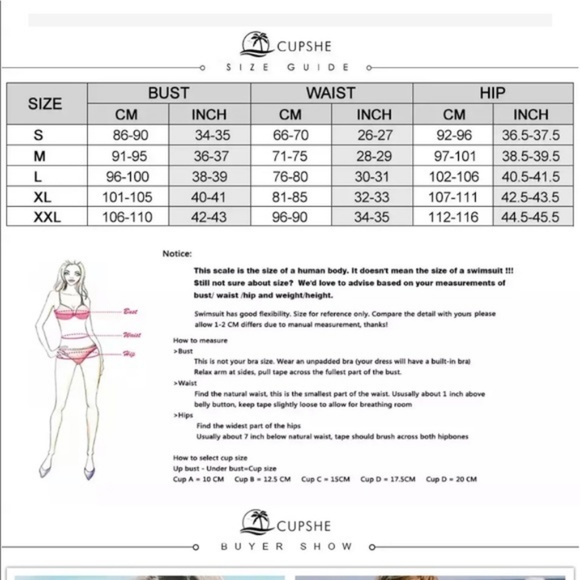 🎉HP!🎉 Cupshe High Waisted Floral Striped Bikini - Picture 5 of 8